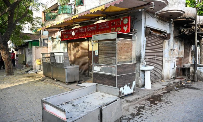 Terrorist attack on Muslim businessman in Agra, India!